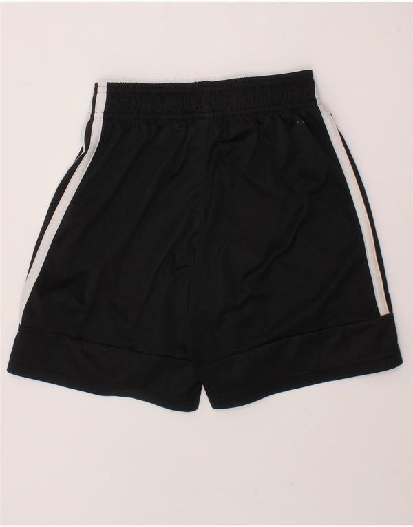 ADIDAS Boys Sport Shorts 9-10 Years  Black Polyester
