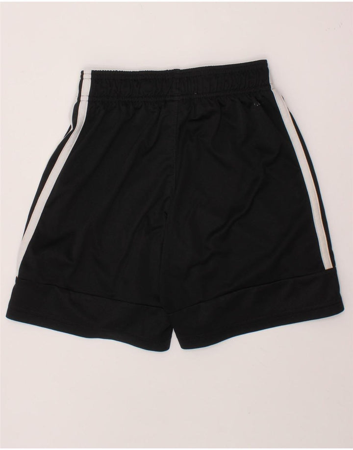 ADIDAS Boys Sport Shorts 9-10 Years  Black Polyester