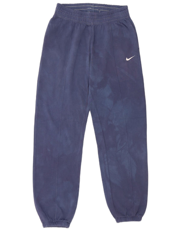 Nike Mens Tracksuit Trousers Joggers Small  Blue Cotton