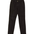 TRUSSARDI Womens Slim Jeans W29 L30 Black Cotton Vintage Trussardi and Second-Hand Trussardi from Messina Hembry 