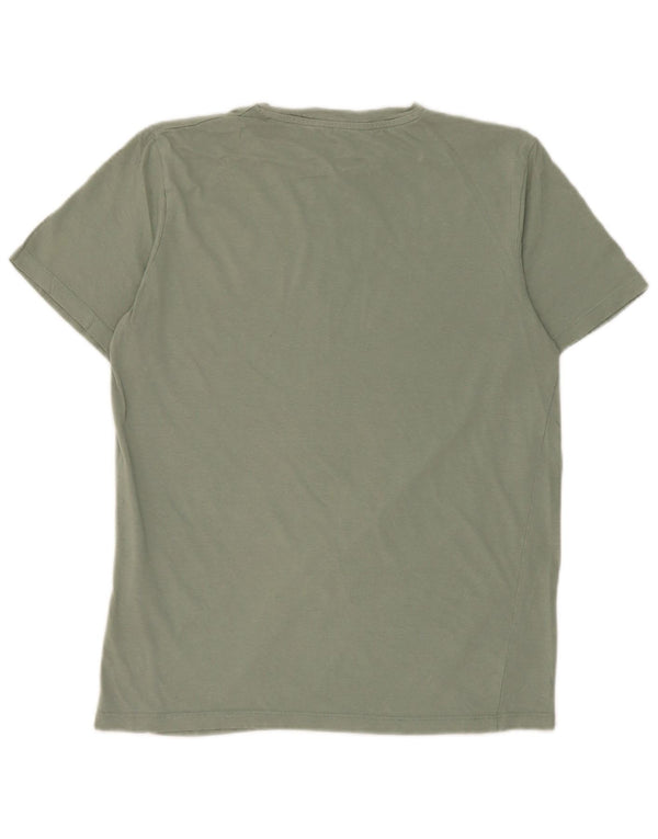 Jack & Jones Mens Short Sleeve Regular Fit T-Shirt Top Small Green Cotton