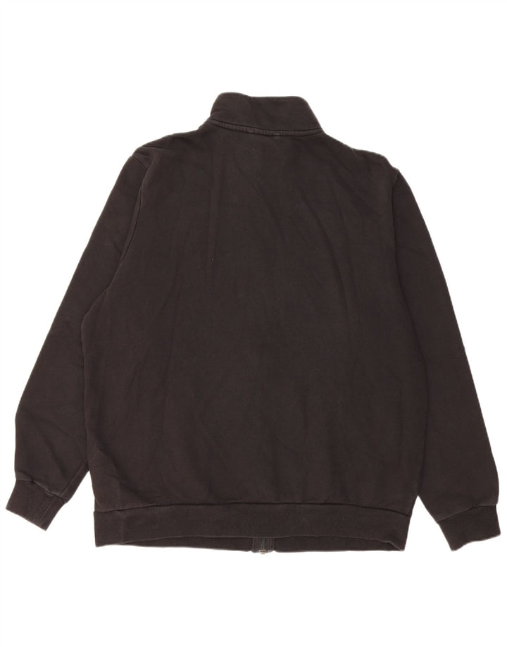 Puma Mens Tracksuit Top Jacket Large Black Cotton