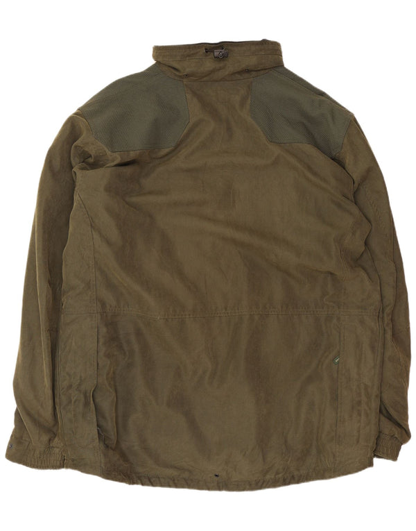 Swedteam Mens Hunting Utility Jacket EU 54 2XL Green Polyester