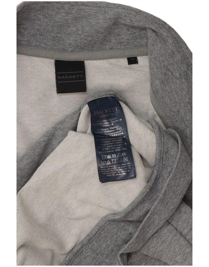 Hackett Mens Tracksuit Top Jacket Medium Grey Cotton