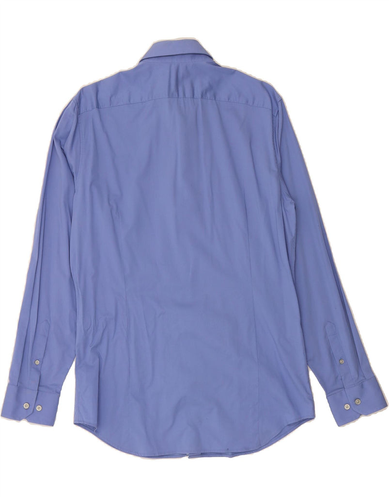 BANANA REPUBLIC Mens Slim Fit Shirt Medium Blue Cotton Vintage Banana Republic and Second-Hand Banana Republic from Messina Hembry 