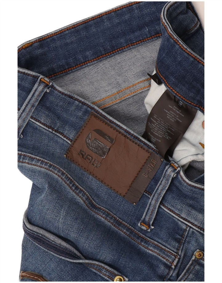 G-STAR Mens Revend Skinny Jeans W32 L32 Blue Cotton