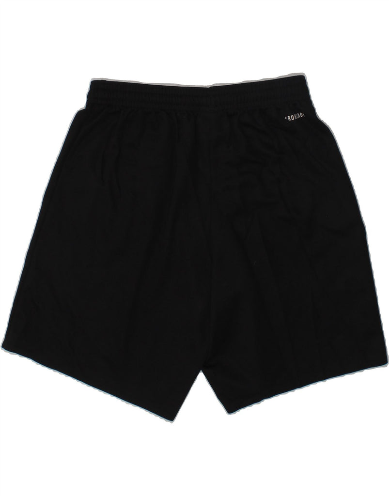 ADIDAS Boys Sport Shorts 11-12 Years Black Polyester | Vintage Adidas | Thrift | Second-Hand Adidas | Used Clothing | Messina Hembry 