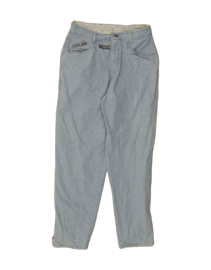 ROSNER Womens Tapered Jeans IT 40 Small W28 L27 Blue Cotton Vintage Rosner and Second-Hand Rosner from Messina Hembry 