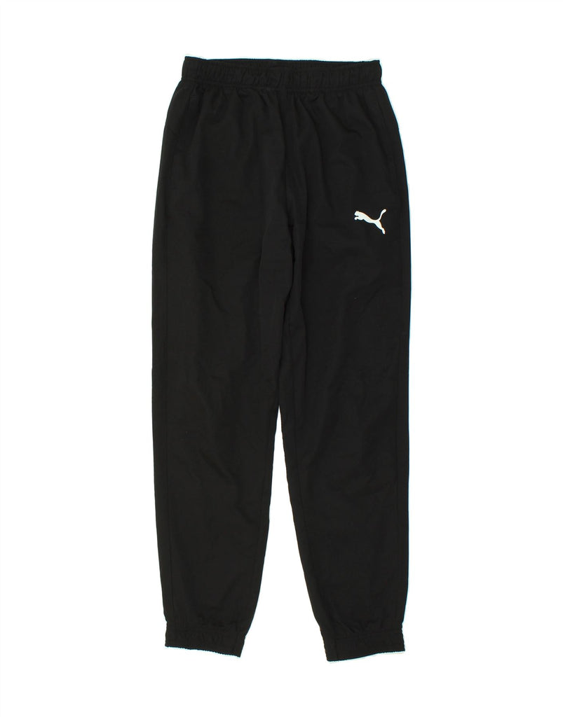 PUMA Mens Graphic Tracksuit Trousers Joggers Medium Black | Vintage Puma | Thrift | Second-Hand Puma | Used Clothing | Messina Hembry 