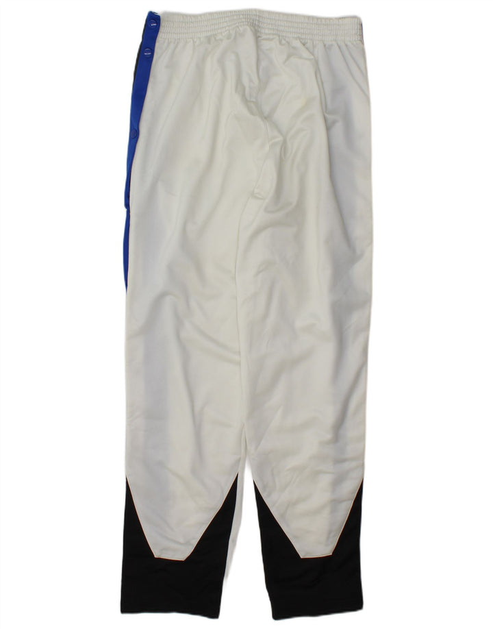 Champion Mens Tracksuit Trousers Large  White Colourblock Polyester Sports