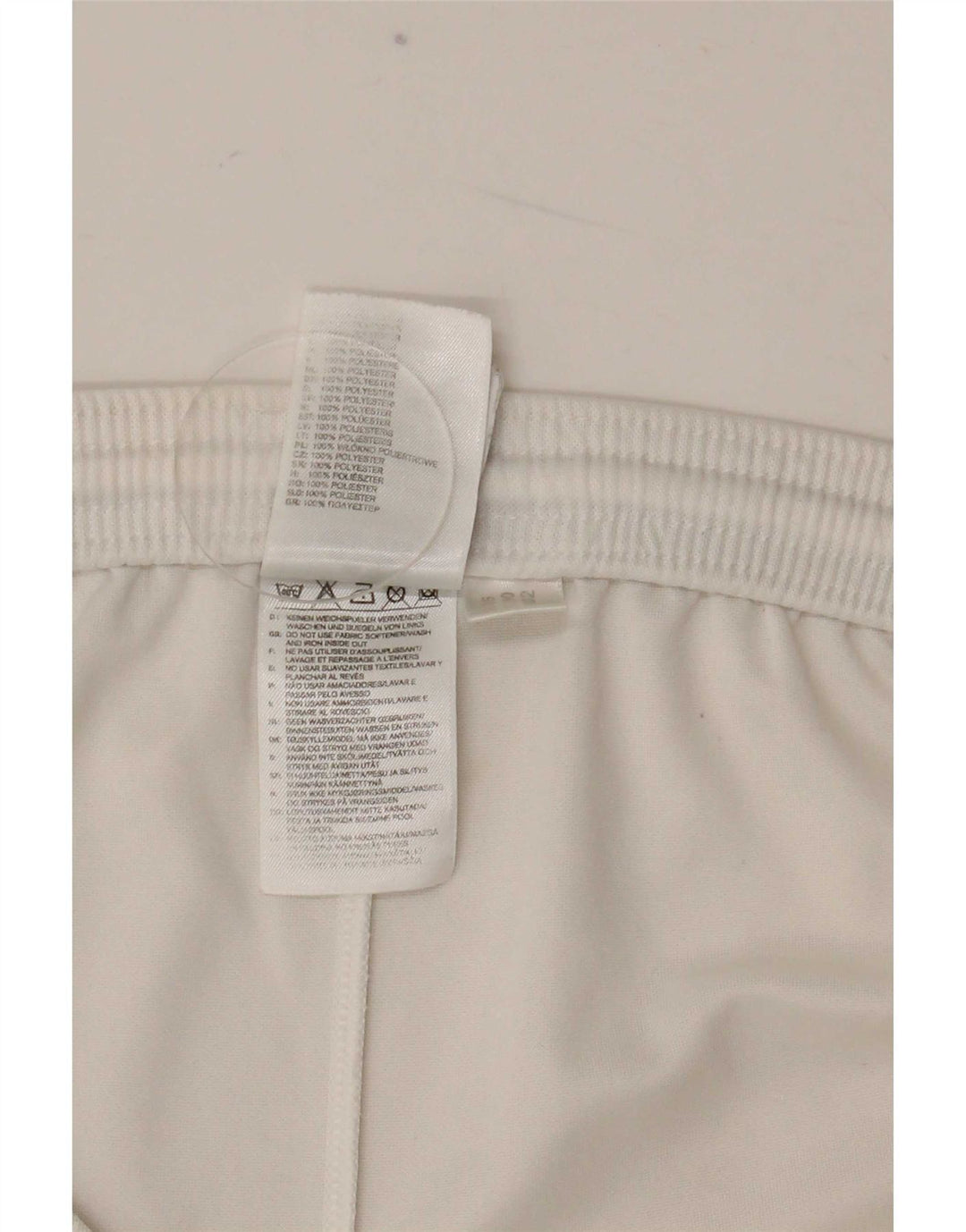 Adidas Mens Sport Shorts Medium  White Polyester