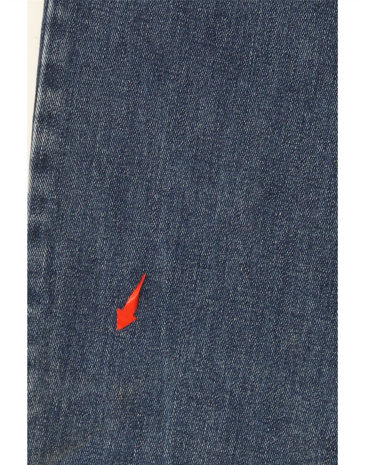 WRANGLER Mens Texas Straight Jeans W34 L30 Blue Cotton