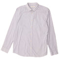 JACK & JONES Mens Premium Shirt Size 44 XL Blue Spotted Cotton