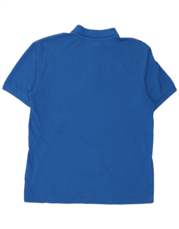 KAPPA Mens Polo Shirt XL Blue Cotton