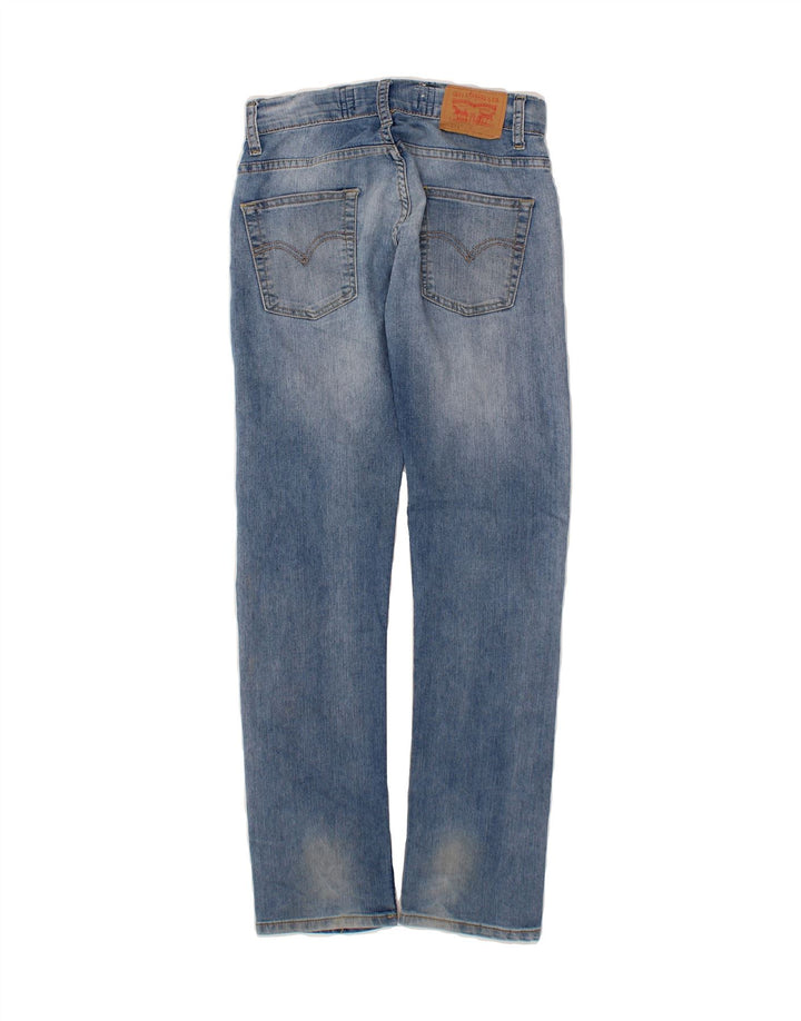 LEVI'S Boys 511 Slim Jeans 11-12 Years W26 L28 Blue Polyester Vintage Levi's and Second-Hand Levi's from Messina Hembry 