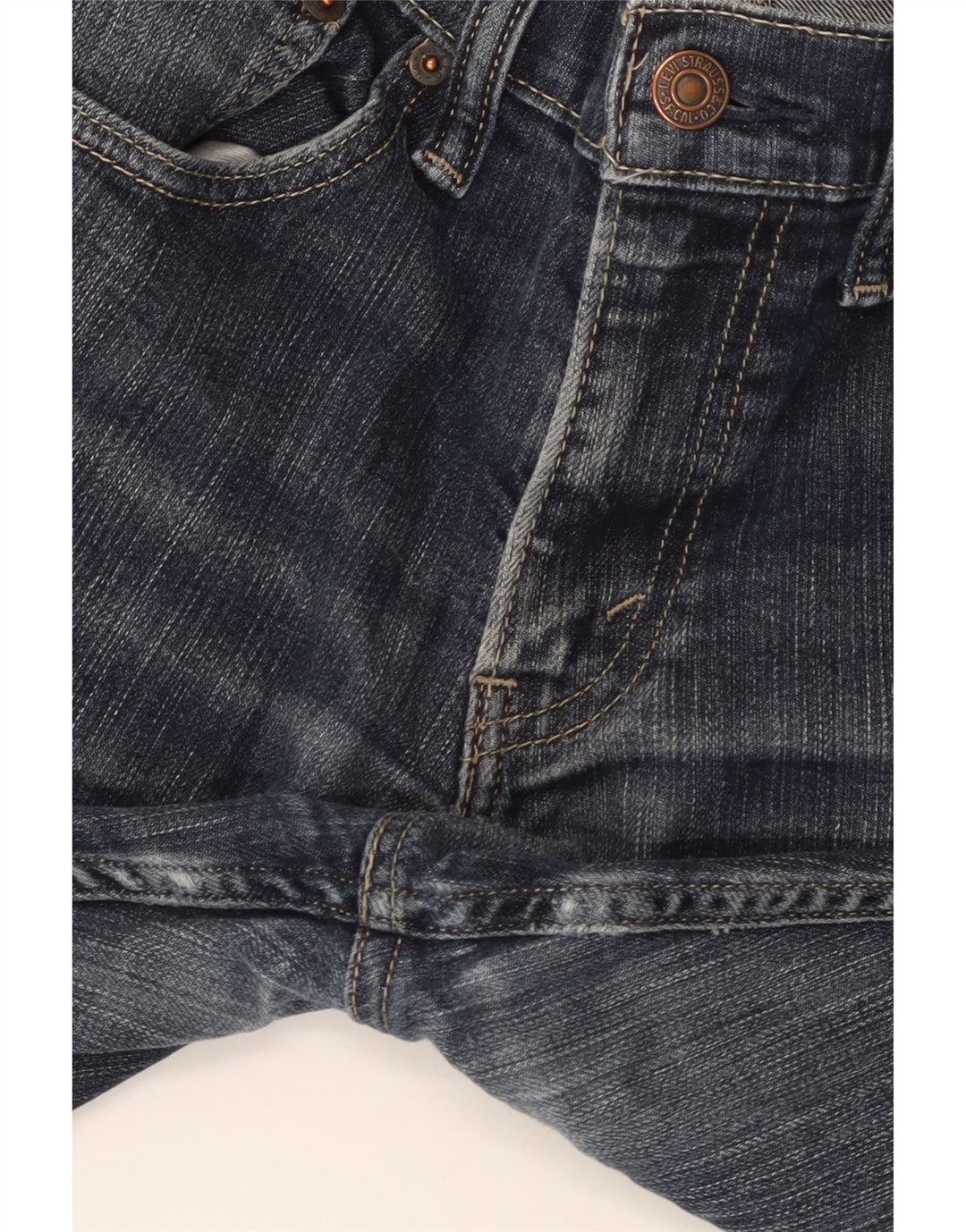 LEVI'S Mens 511 Tapered Jeans W31 L32 Blue Cotton
