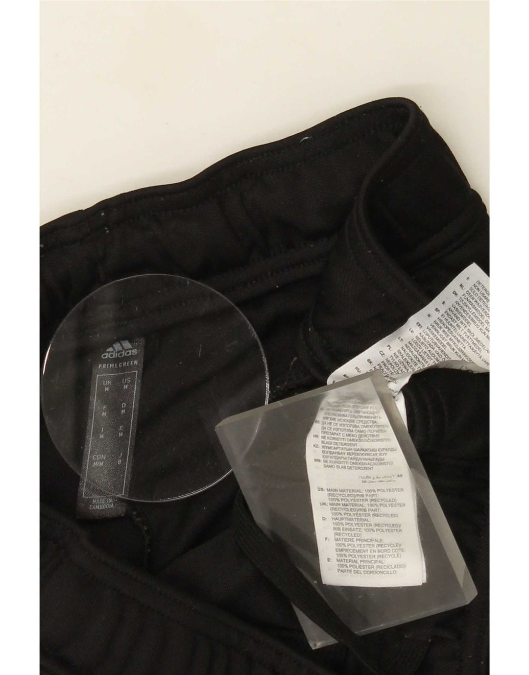 Adidas Mens Aeroready Tracksuit Trousers Medium Black Polyester