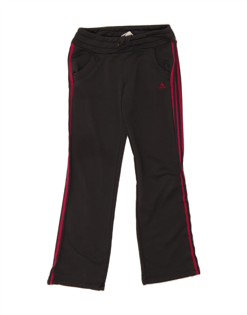 ADIDAS Womens Tracksuit Trousers UK 12 Medium Grey Polyester Vintage Adidas and Second-Hand Adidas from Messina Hembry 