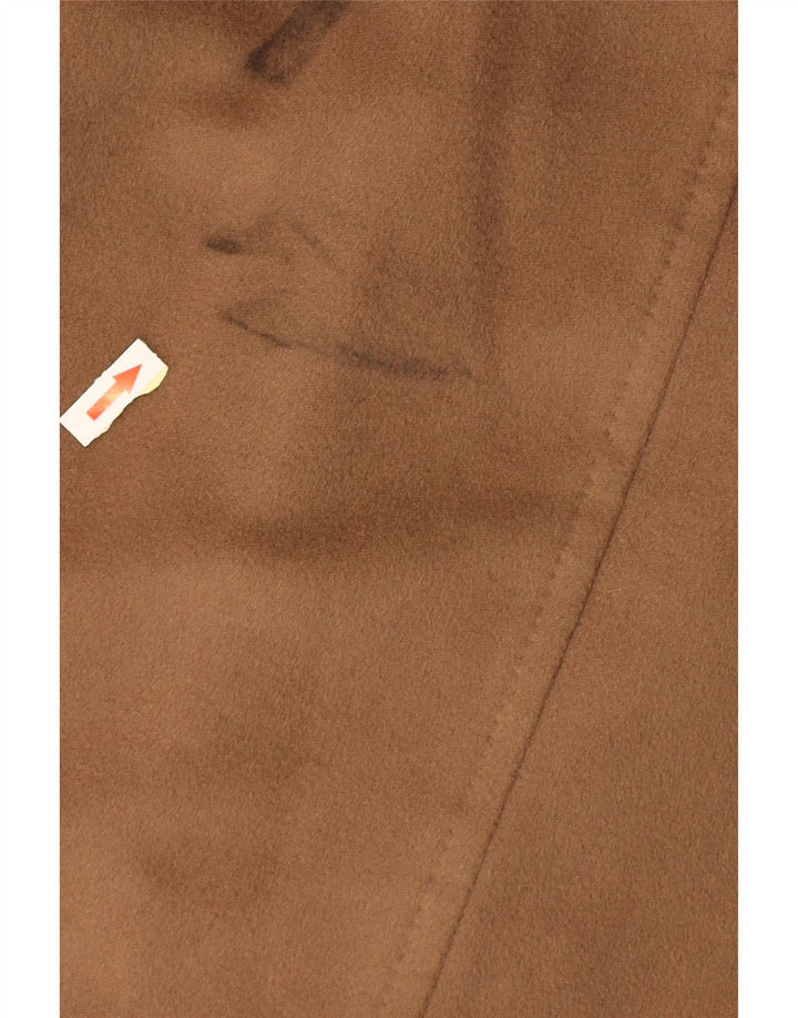 Vintage Mens Overcoat UK 40 Large Beige Cashmere