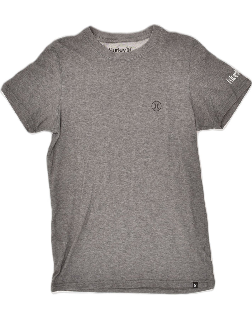 HURLEY Mens Premium Fit T-Shirt Top Small Grey Cotton | Vintage Hurley | Thrift | Second-Hand Hurley | Used Clothing | Messina Hembry 