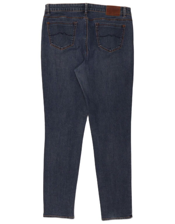 Monsoon Womens Skinny Jeans UK 14 Large W32 L30 Blue Cotton