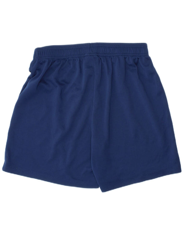 Umbro Boys Sport Shorts 11-12 Years Large Navy Blue Polyester