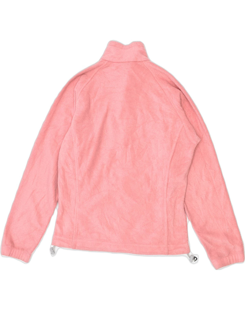 COLUMBIA Womens Fleece Jacket UK 10 Small Pink Polyester | Vintage Columbia | Thrift | Second-Hand Columbia | Used Clothing | Messina Hembry 