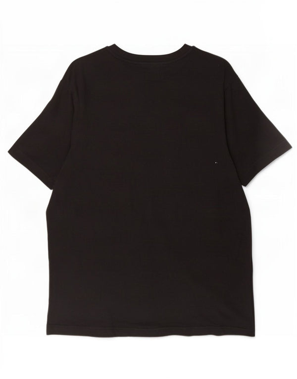 Puma Mens Graphic T-Shirt Top Large Black Cotton