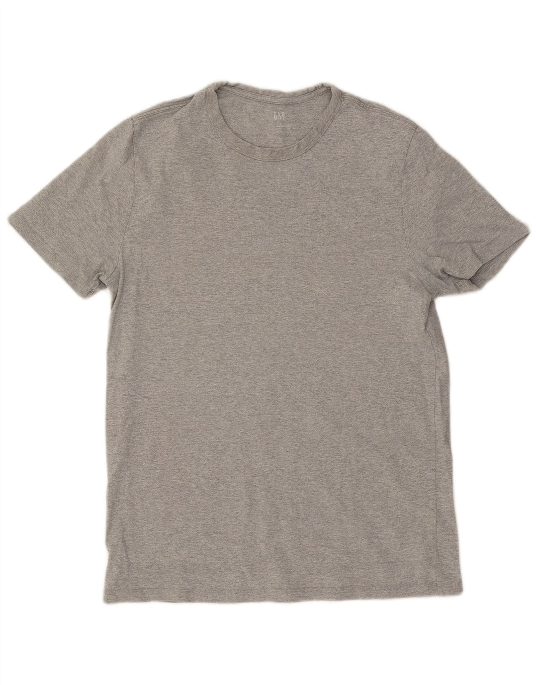 Gap Mens T-Shirt Top Large Grey Flecked Cotton