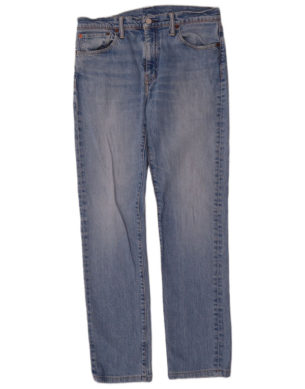 Levi's Womens Slim Jeans W33 L32 Blue Cotton