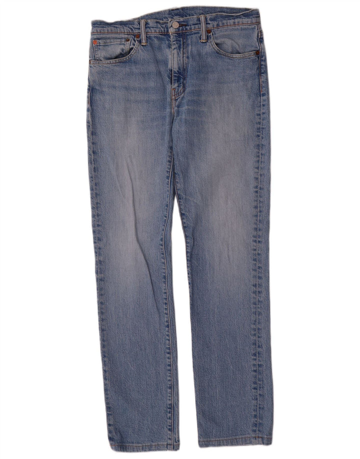 Levi's Womens Slim Jeans W33 L32 Blue Cotton