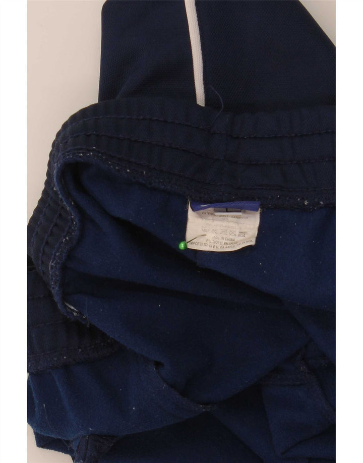 Asics Mens Tracksuit Trousers Large Navy Blue Polyester