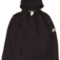 Adidas Mens Hoodie Jumper Small Black Cotton