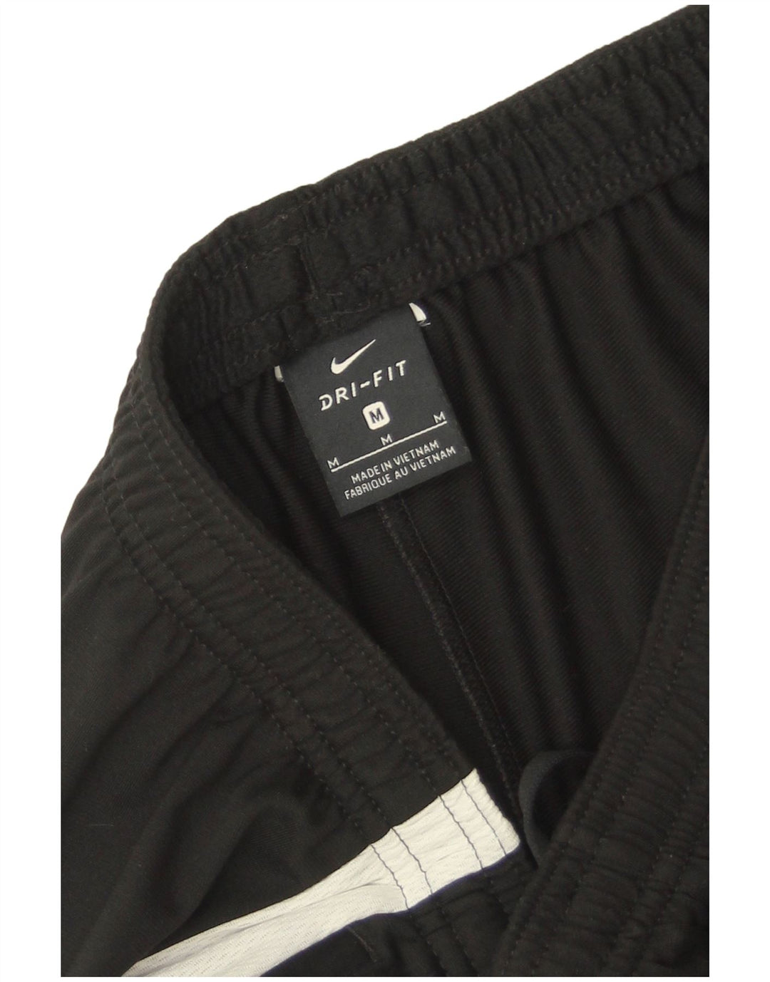 Nike Mens Dri Fit Tracksuit Trousers Medium Black Colourblock