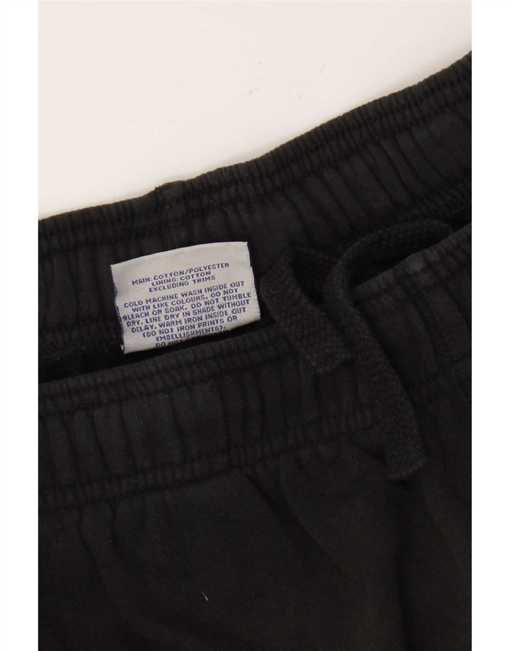 Champion Mens Graphic Tracksuit Trousers Large  Black Cotton