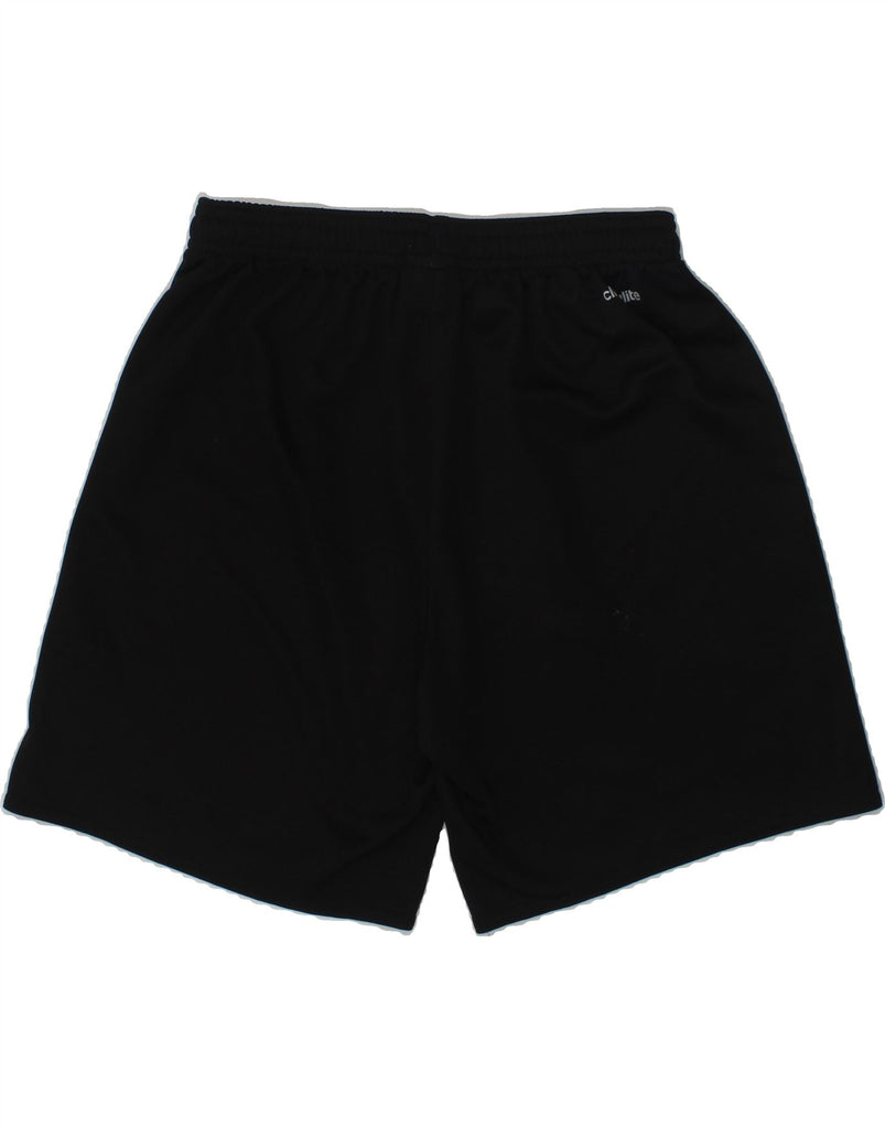 ADIDAS Boys Climalite Sport Shorts 11-12 Years Black Polyester | Vintage Adidas | Thrift | Second-Hand Adidas | Used Clothing | Messina Hembry 