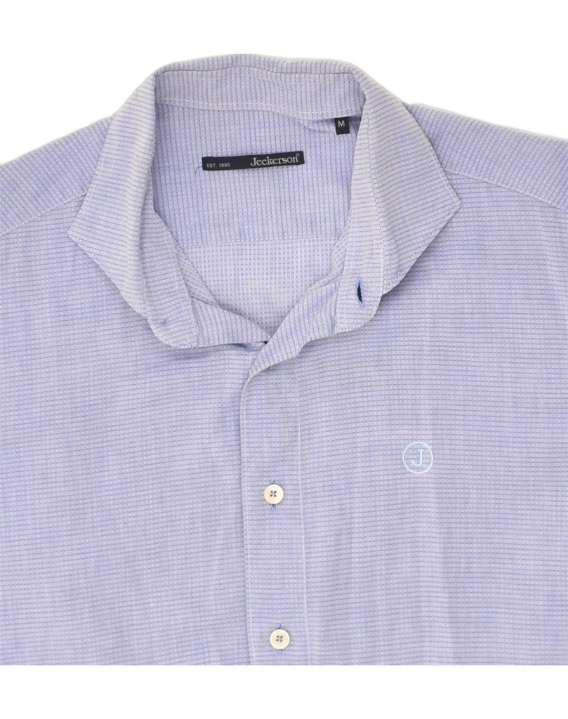 JECKERSON Mens Shirt Medium Purple Cotton | Vintage Jeckerson | Thrift | Second-Hand Jeckerson | Used Clothing | Messina Hembry 