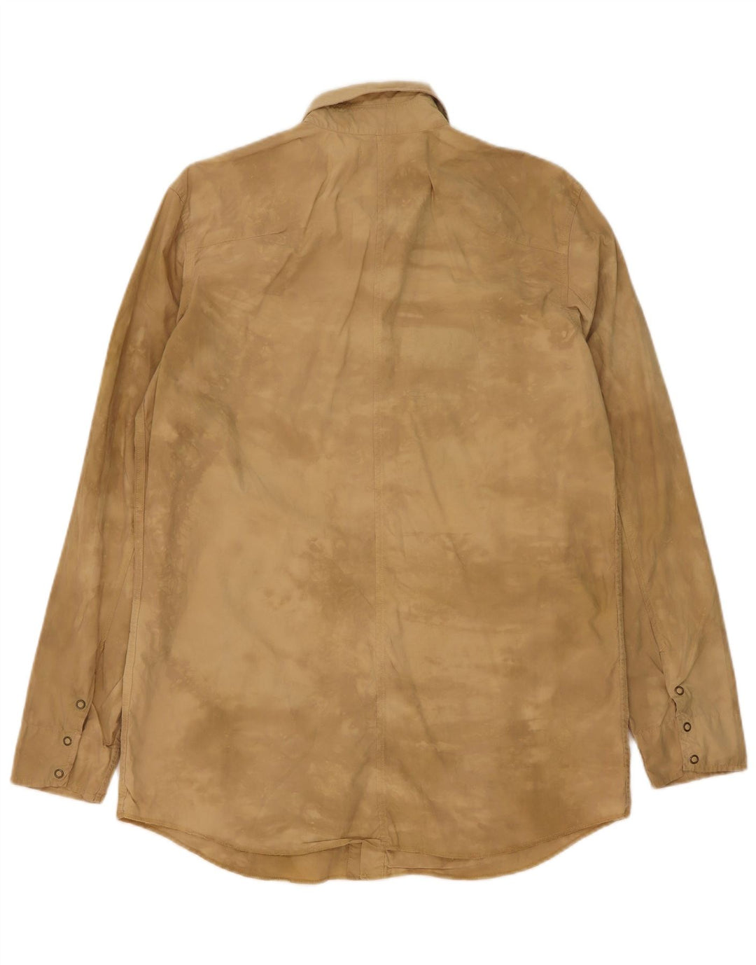 Levi's Mens Shirt Medium Beige Tie Dye Cotton