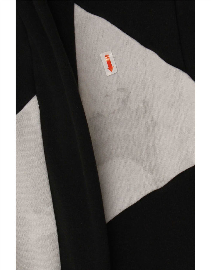 Puma Mens Tracksuit Trousers Joggers Medium Black Colourblock Cotton