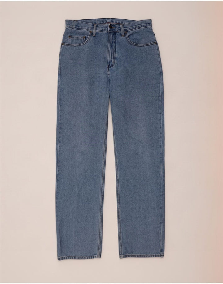 Marks & Spencer Mens Straight Jeans W32 L33 Blue Cotton