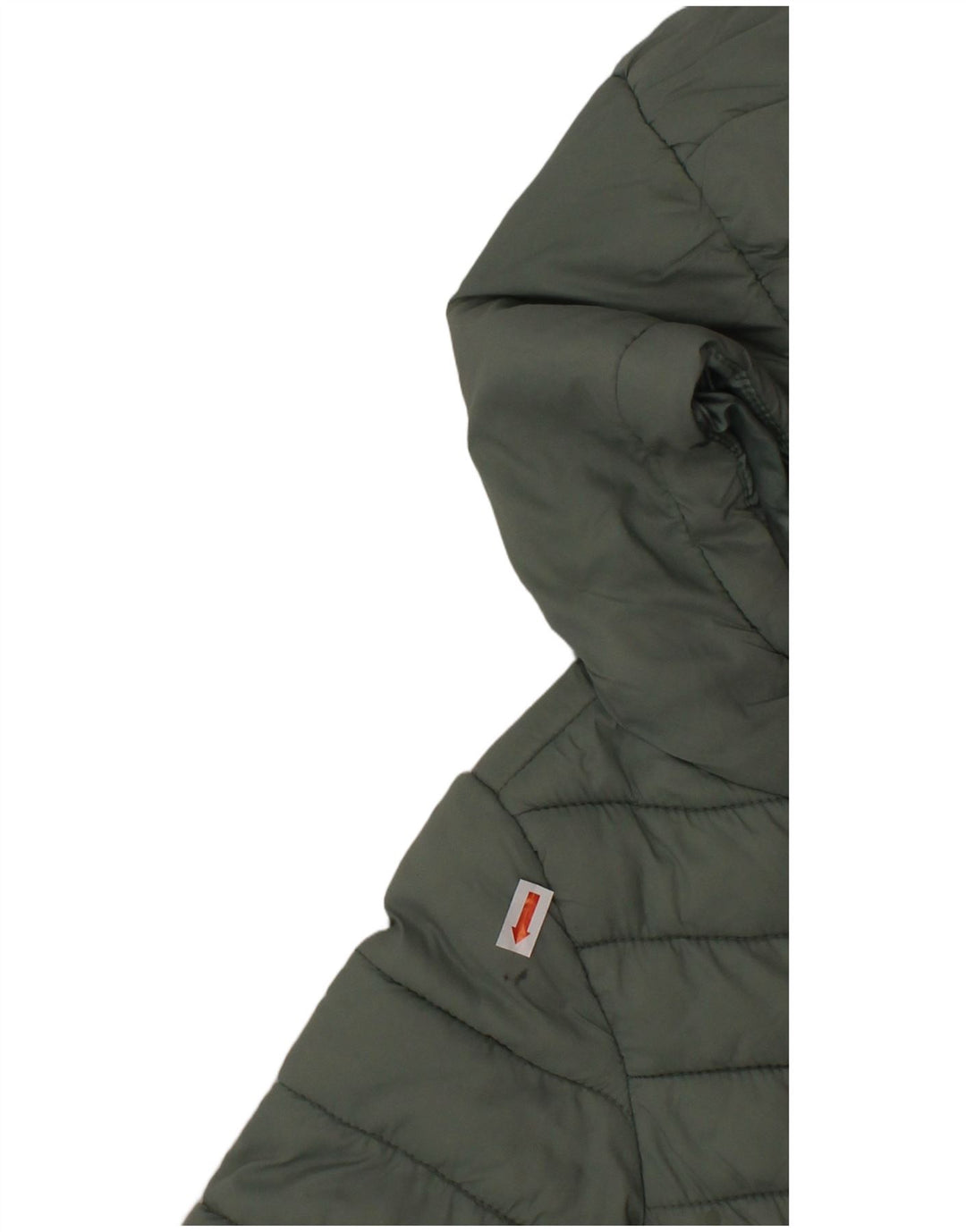 DKNY Baby Girls Hooded Padded Jacket 18-24 Months Green Nylon