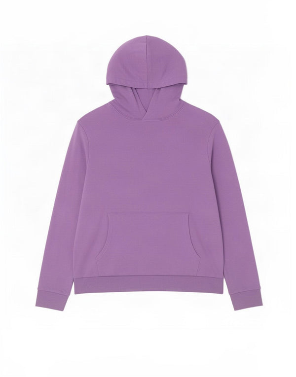 Marks & Spencer Boys Hoodie Jumper 15-16 Years Purple Cotton