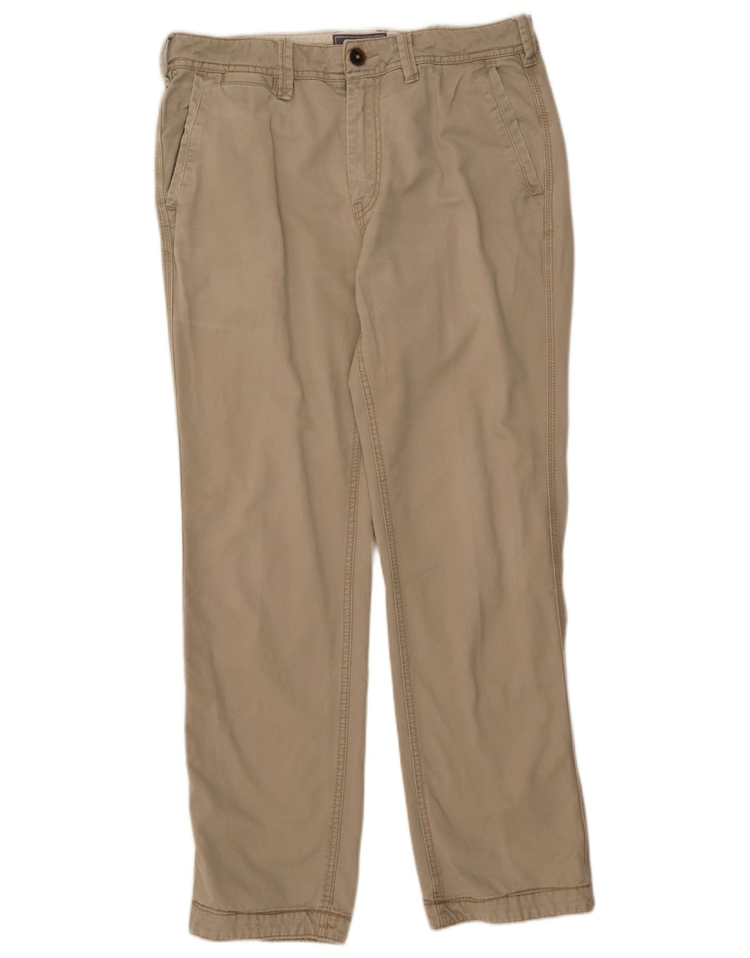FAT FACE Mens Straight Chino Trousers W34 L31  Grey Cotton