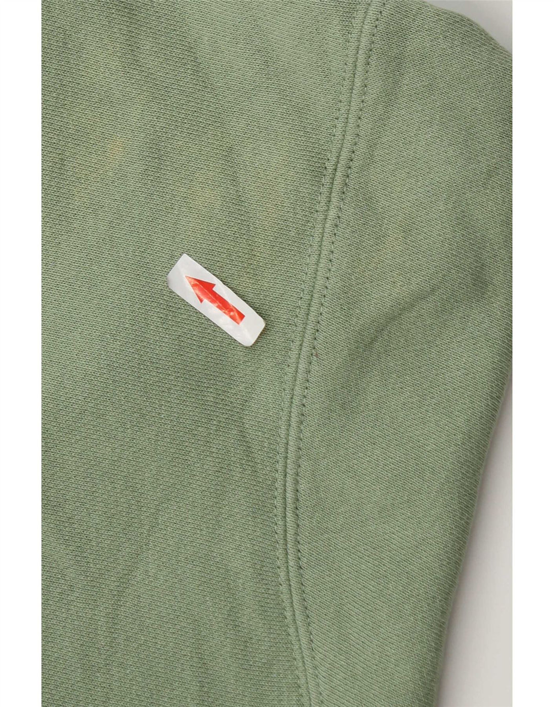 Champion Mens Graphic Hoodie Jumper Medium Green Cotton
