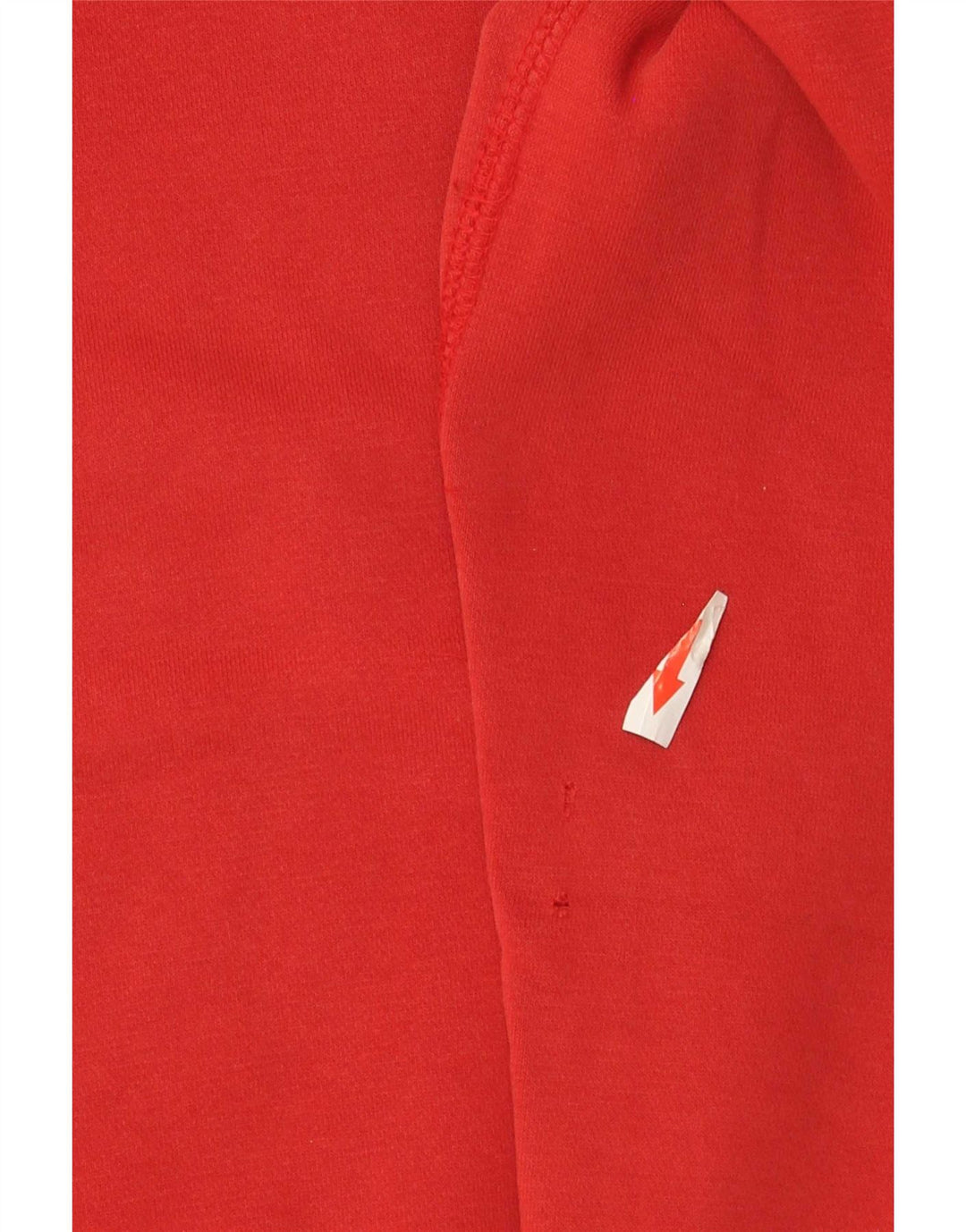 Nike Mens Hoodie Jumper UK 39/41 Medium Red Cotton