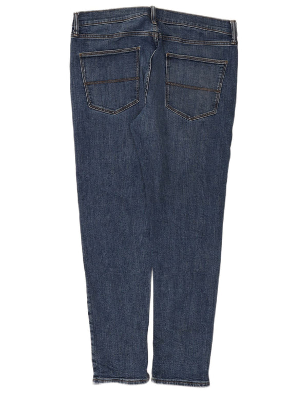 Marks & Spencer Mens Skinny Jeans W34 L29 Blue Cotton