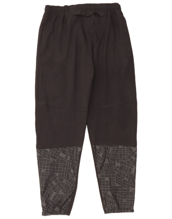 Nike Mens Dri Fit Graphic Tracksuit Trousers Medium Black Geometric