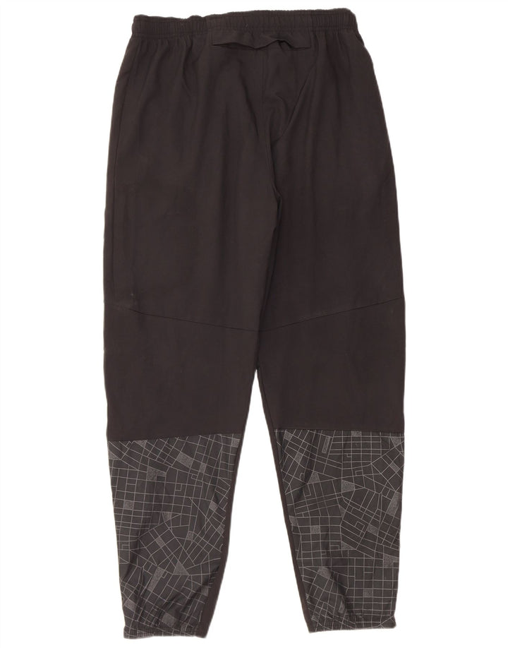 Nike Mens Dri Fit Graphic Tracksuit Trousers Medium Black Geometric