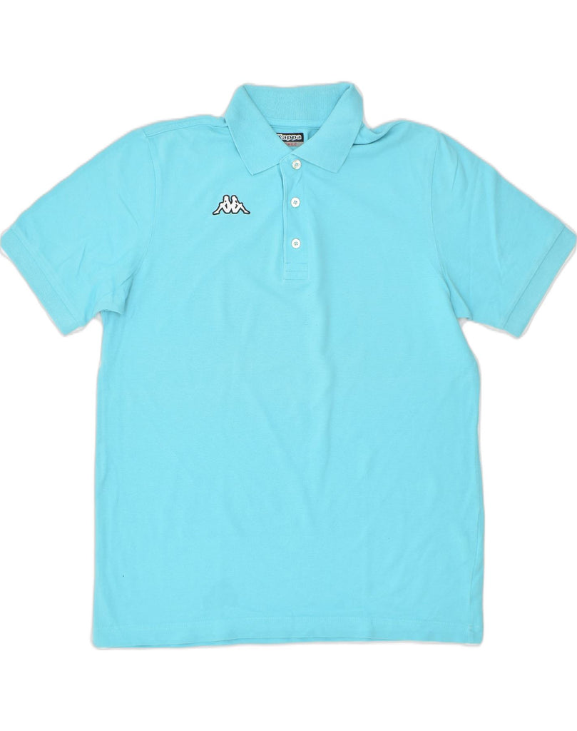 KAPPA Mens Polo Shirt Large Turquoise Cotton | Vintage | Thrift | Second-Hand | Used Clothing | Messina Hembry 