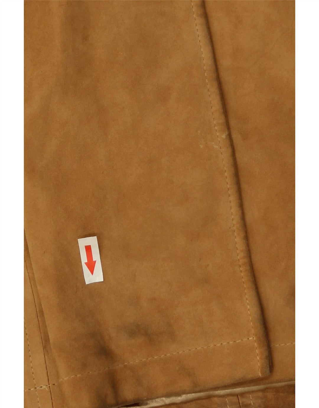 Ombraluce Mens Suede Jacket IT 46 Large Brown Leather